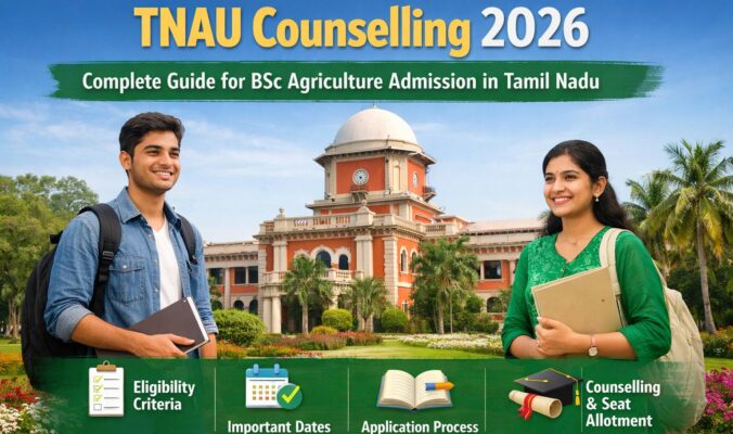 TNAU Counselling 2026: Complete Guide for BSc Agriculture Admission in Tamil Nadu