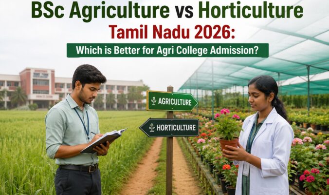 BSc Agriculture vs Horticulture Tamil Nadu 2026: Which is Better for Agri College Admission?